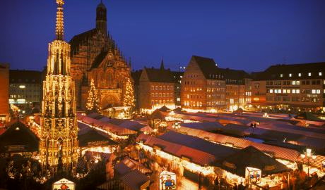 Urlaub Deutschland Reisen - Nürnberger Weihnachtsmarkt