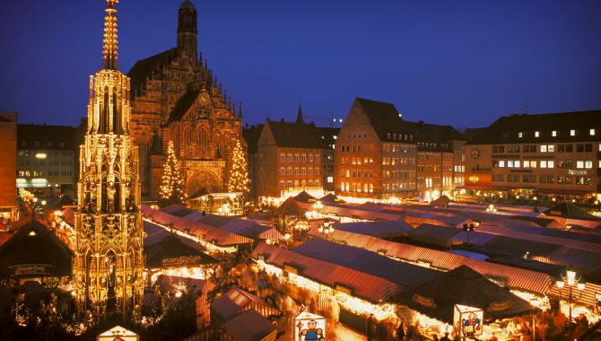 Urlaub Deutschland Reisen - Nürnberger Weihnachtsmarkt